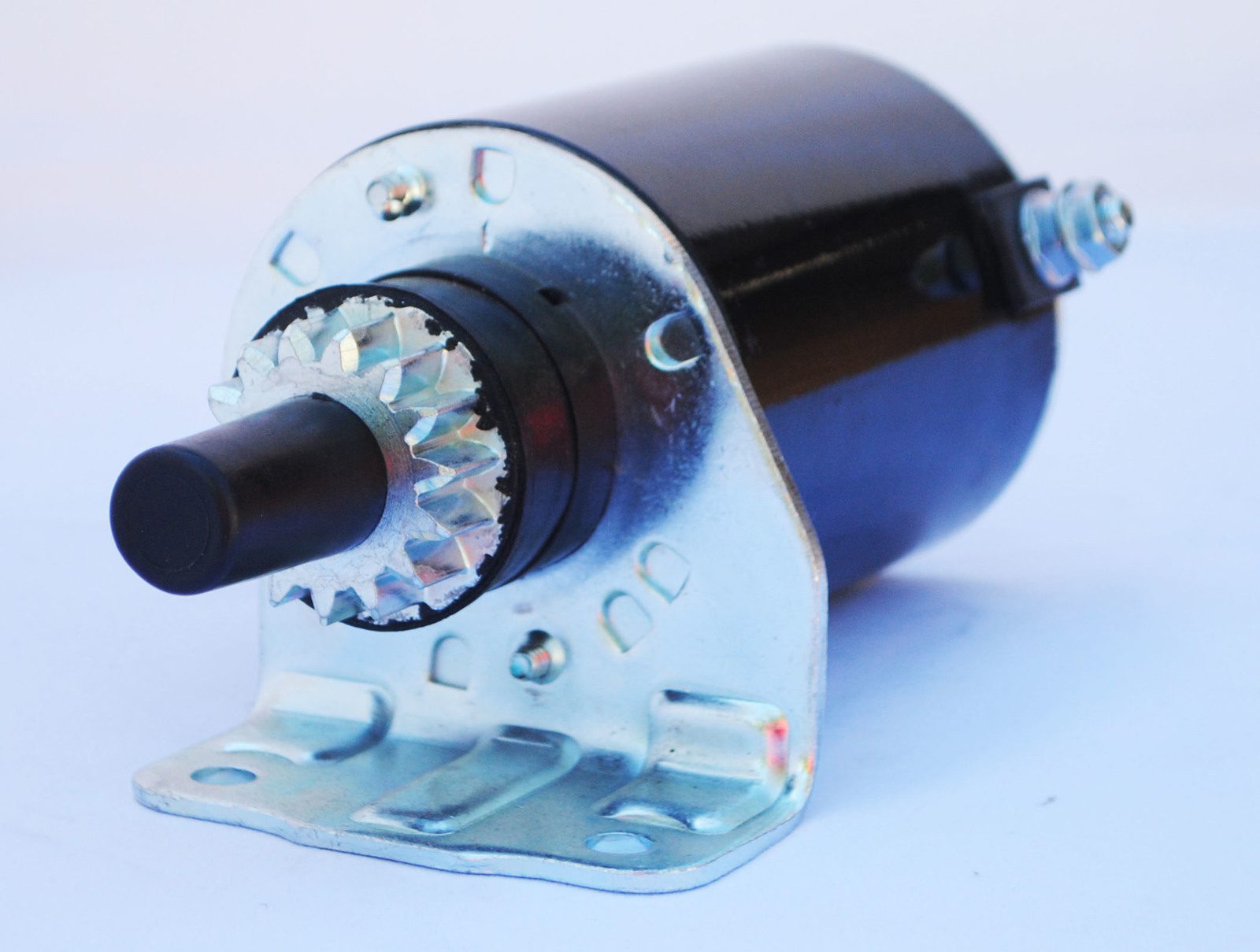 STARTER MOTOR SUIT JOHN DEERE, BRIGGS AND STRATTON 15 TOOTH STEEL RIDE ON MOWER